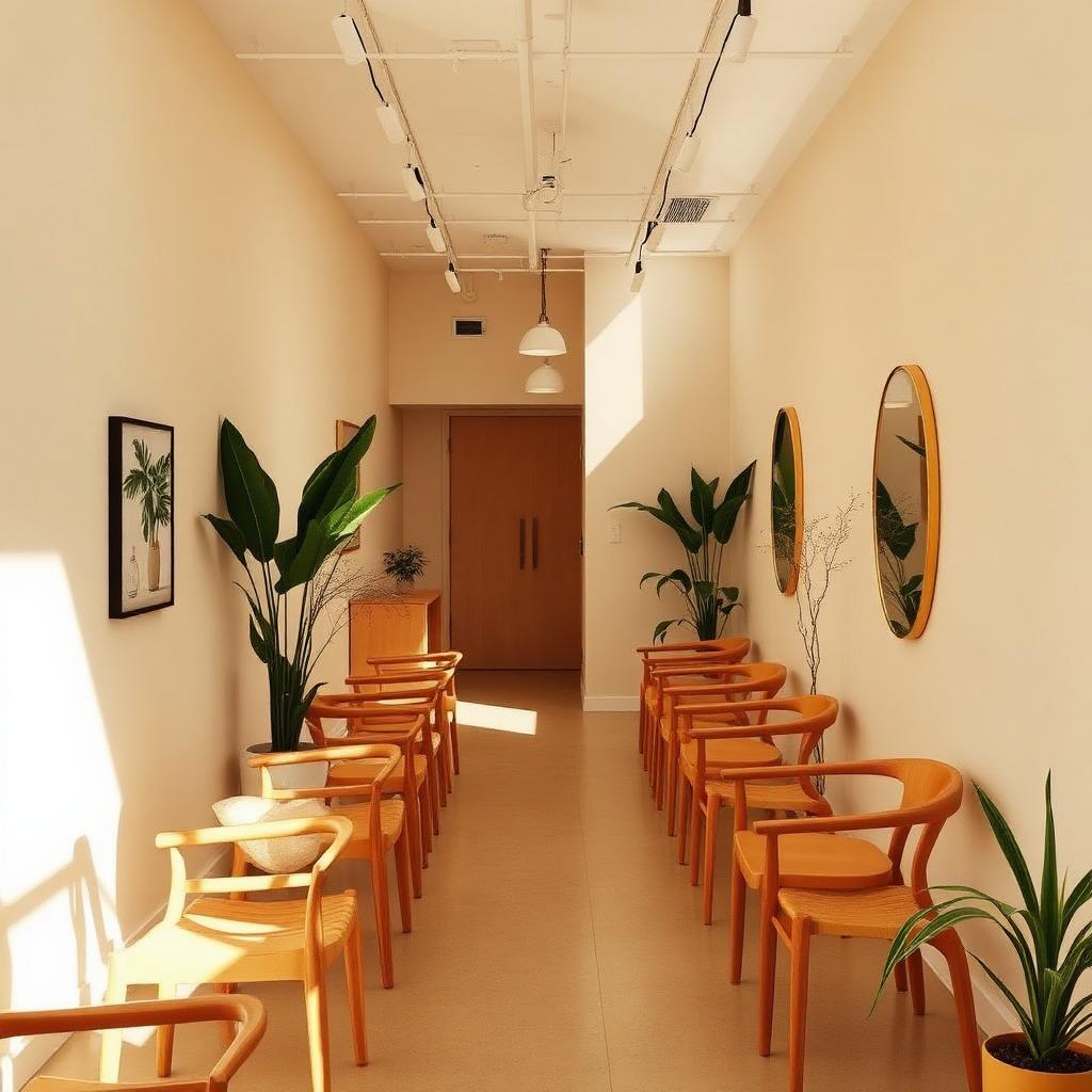 The Sora Nail Bar studio interior